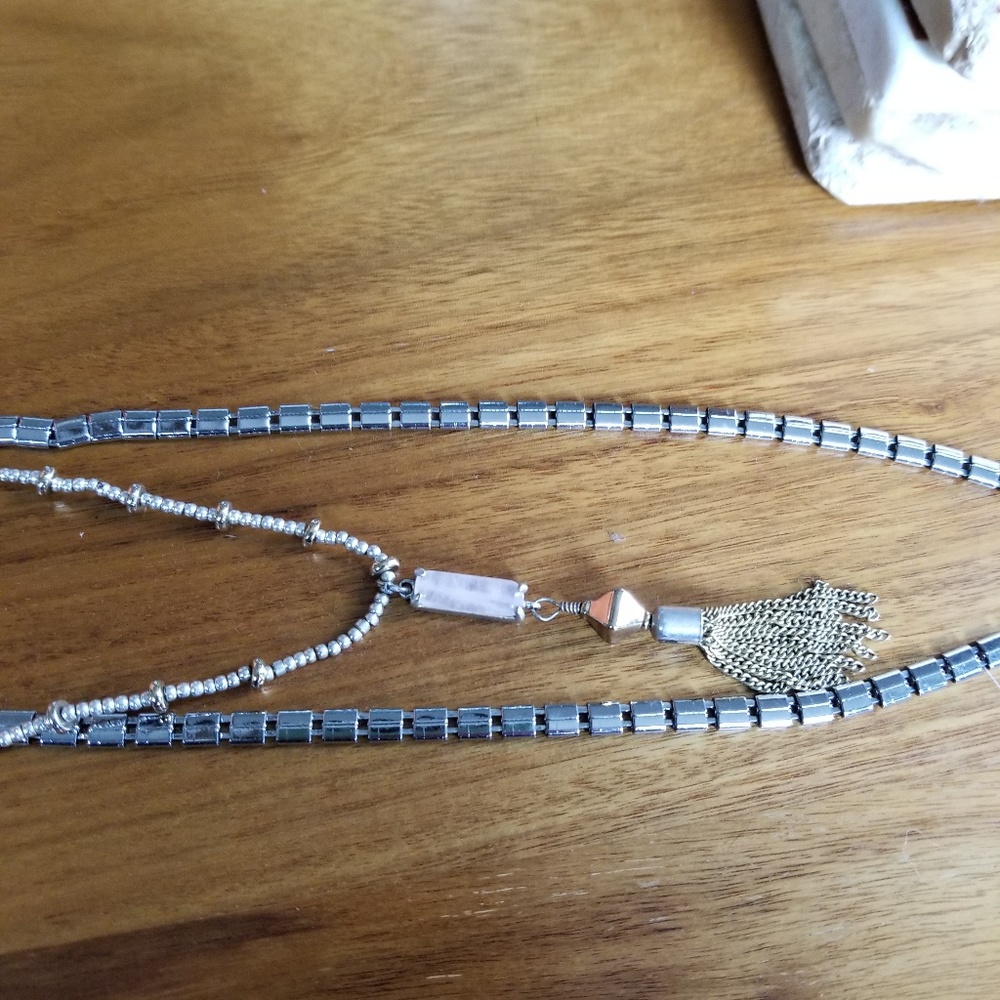 Stella and dot riad layering necklace